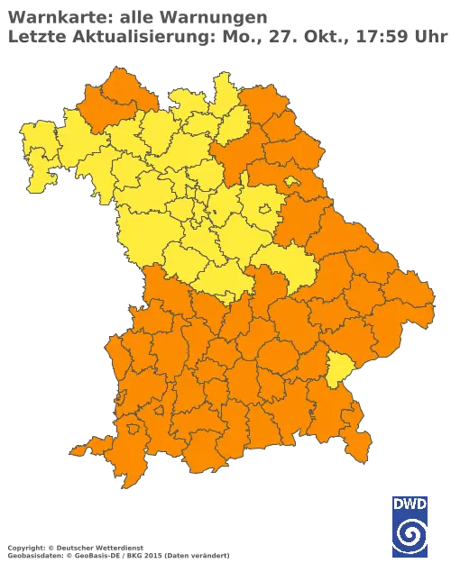 Aktuelle Wetterwarnungen für %region%