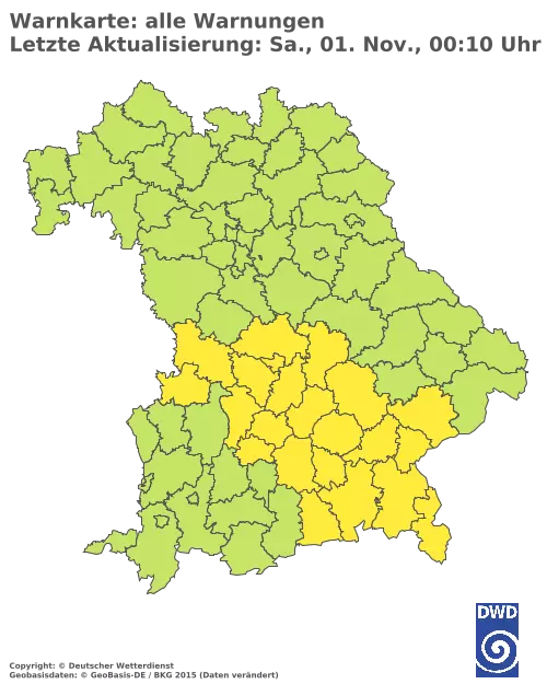Aktuelle Wetterwarnungen für %region%