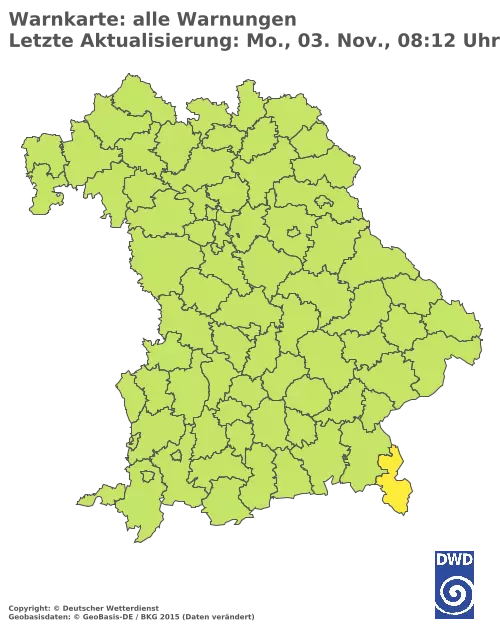 Aktuelle Wetterwarnungen für %region%