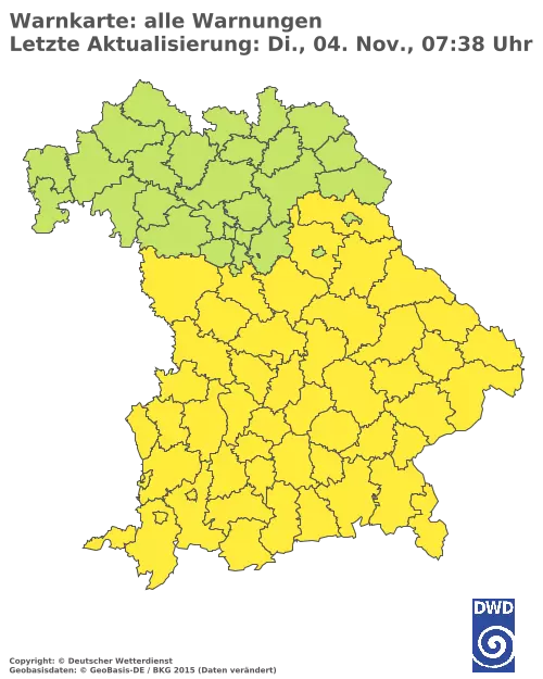 Aktuelle Wetterwarnungen für %region%