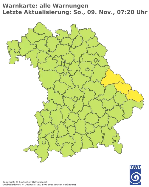 Aktuelle Wetterwarnungen für %region%