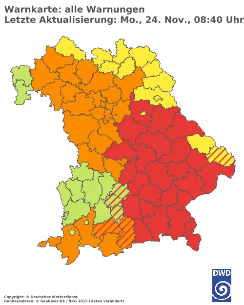 Aktuelle Wetterwarnungen für %region%